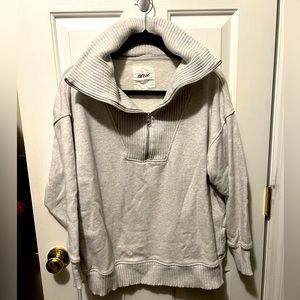 Aerie half zip pullover